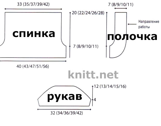 Шраг голубого цвета Шраг голубого цвета