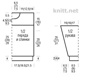 Разноцветный пуловер для мальчика