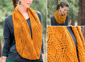 Ажурный снуд Tanner Cowl